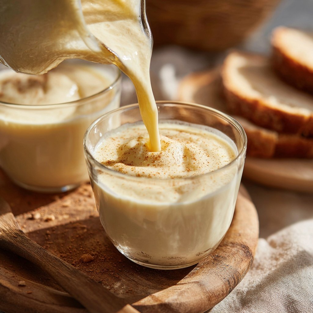 Milchfreier Eierlikör mit Mandelmilch