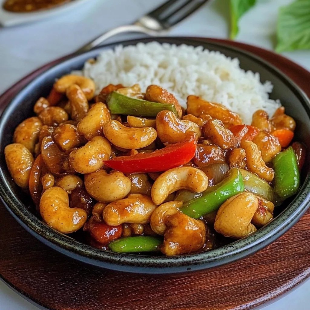 Thailändsk cashew kyckling: Ett fantastiskt ultimat recept