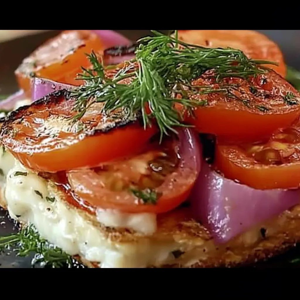 Grillad lax smörgås med tomat: Ett underbart ultimat recept