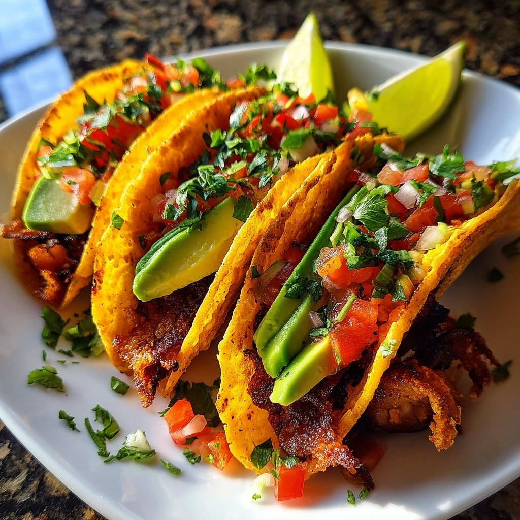 Knusperfisch Taco Schüsseln Avocado