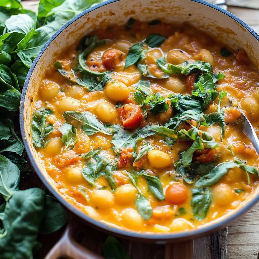 Krämig tomatgryta med vita bönor: Ett underbart ultimat recept