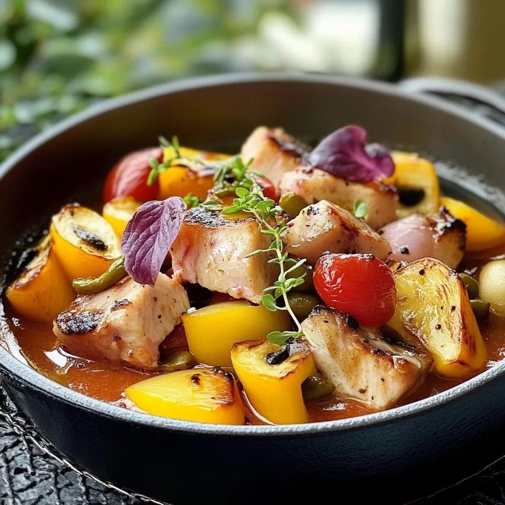 Pikanter Gemüse-Puten-Eintopf: Ein Unglaubliches Ultimatives Rezept für 4 Personen