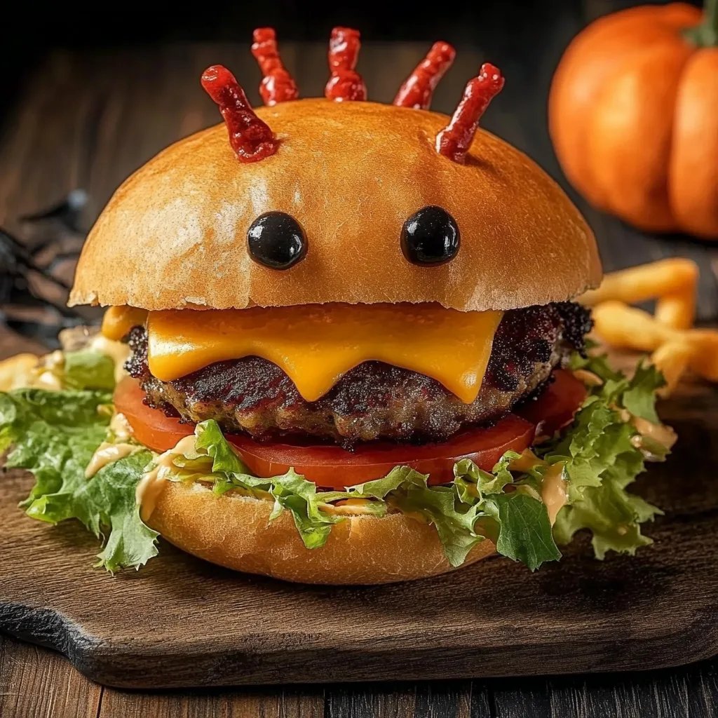 Halloween-Burger: Ein Unglaublich Ultimatives Rezept für 5 Personen