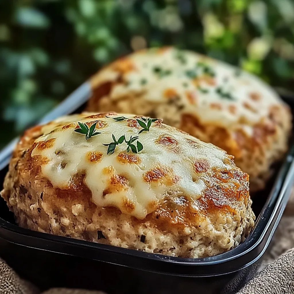 Vitlöksparmesan kycklingfärslimpa: Ett fantastiskt ultimat recept