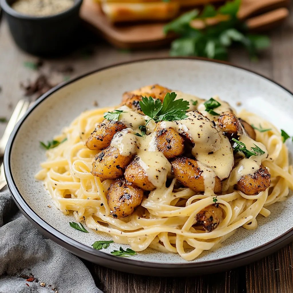 Honig-Pfeffer-Hähnchen-Pasta: Ein Unglaubliches Ultimatives Rezept für 4 Personen