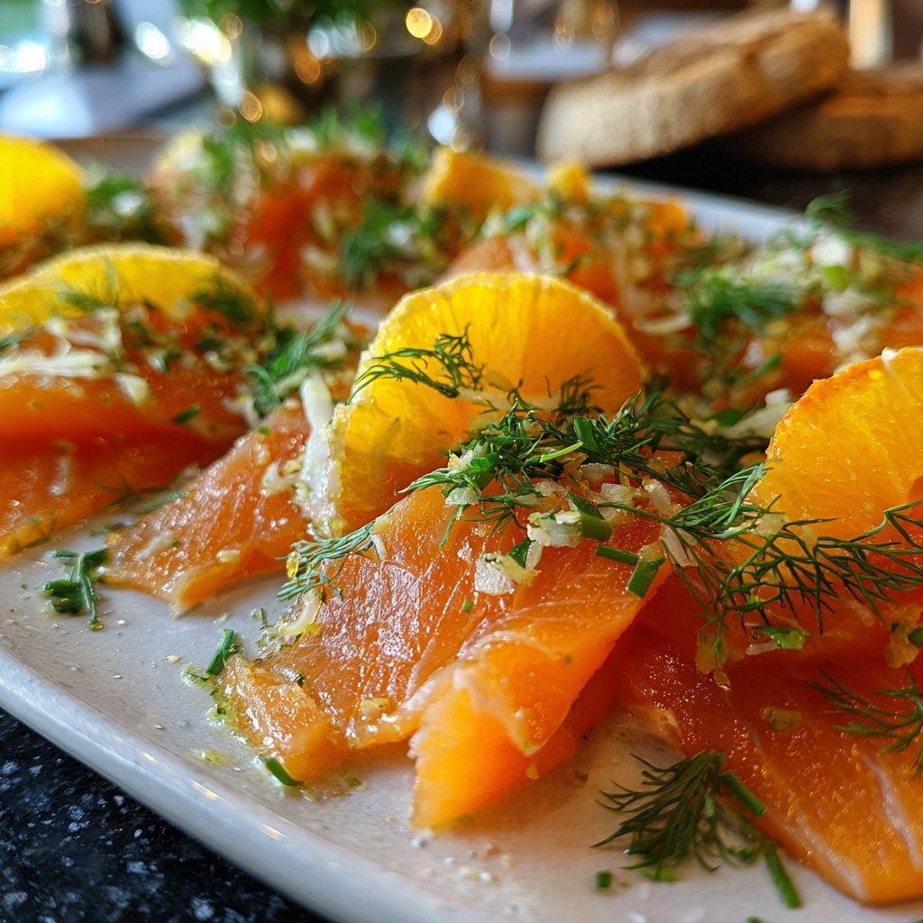 Schongarer Lachs Orange Fenchel