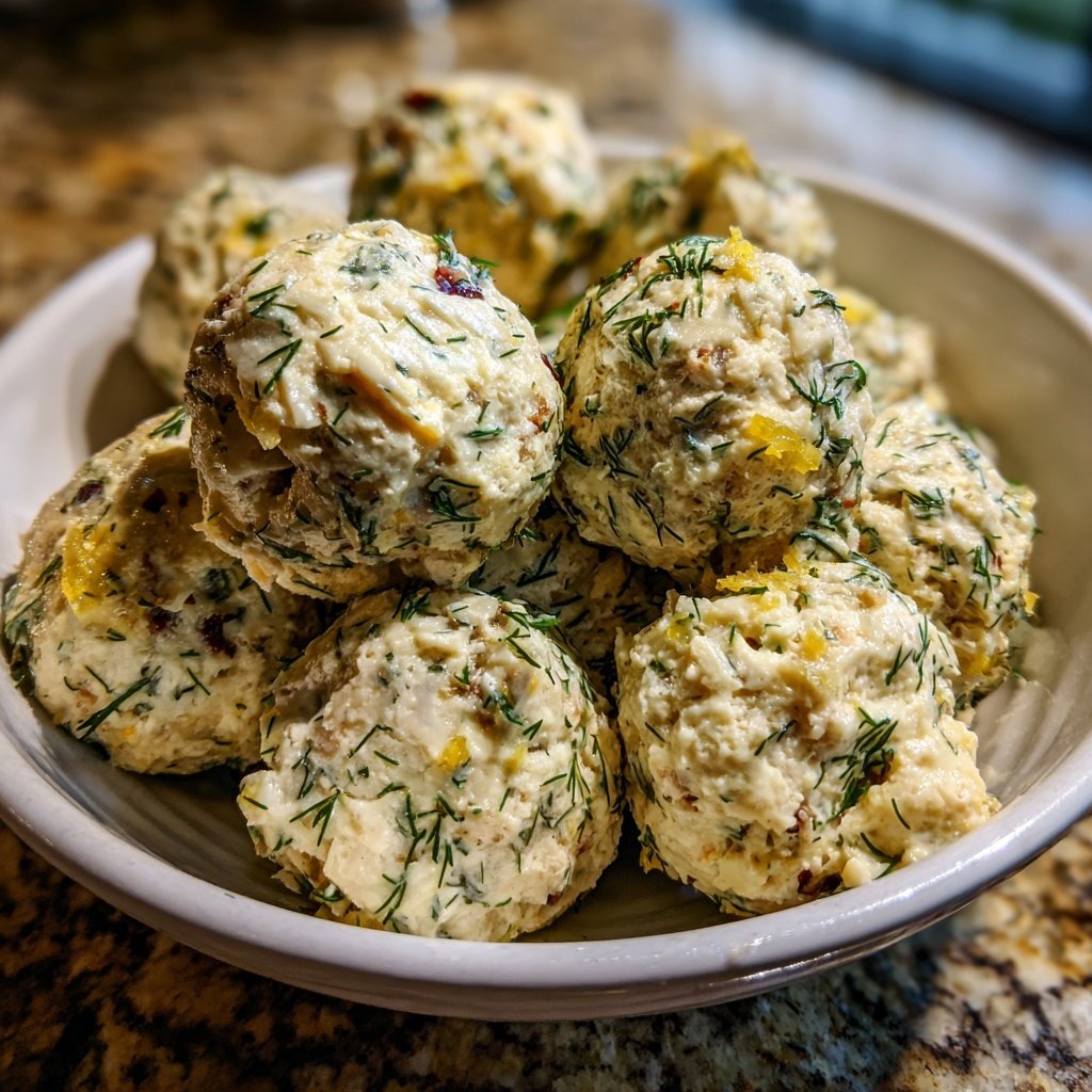 Zitrone-Dill Thunfisch Salat Happen
