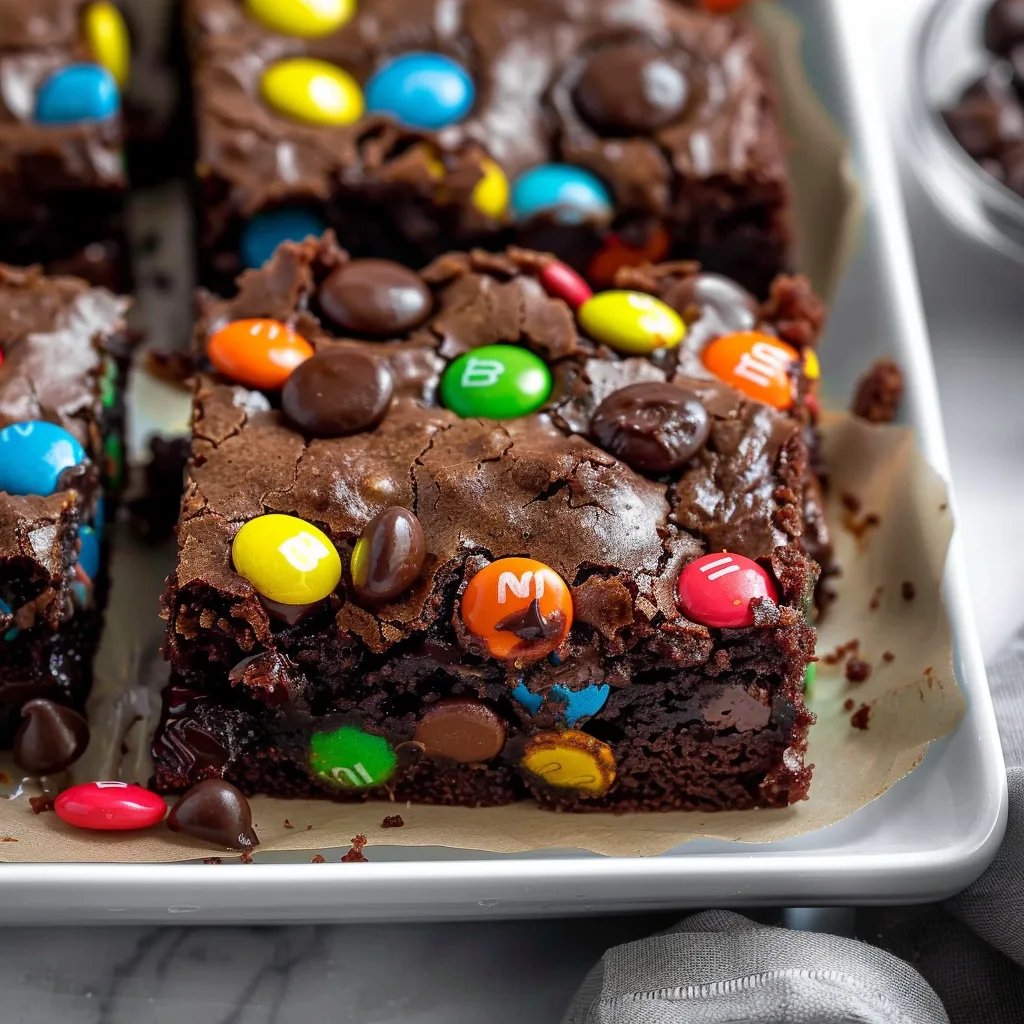 M&M Brownies