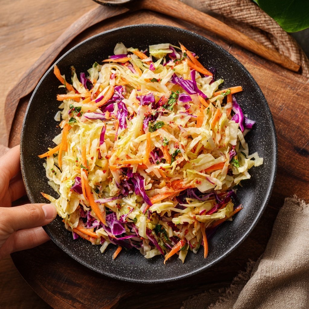 Weißkohl Karotte Asia Slaw