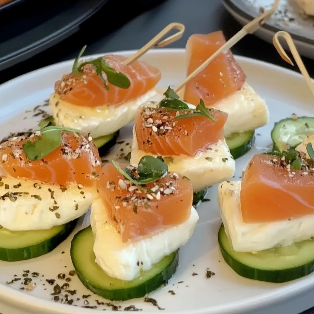 Gurken Lachs Häppchen mit Frischkäse: Ein Unglaubliches Ultimatives Rezept
