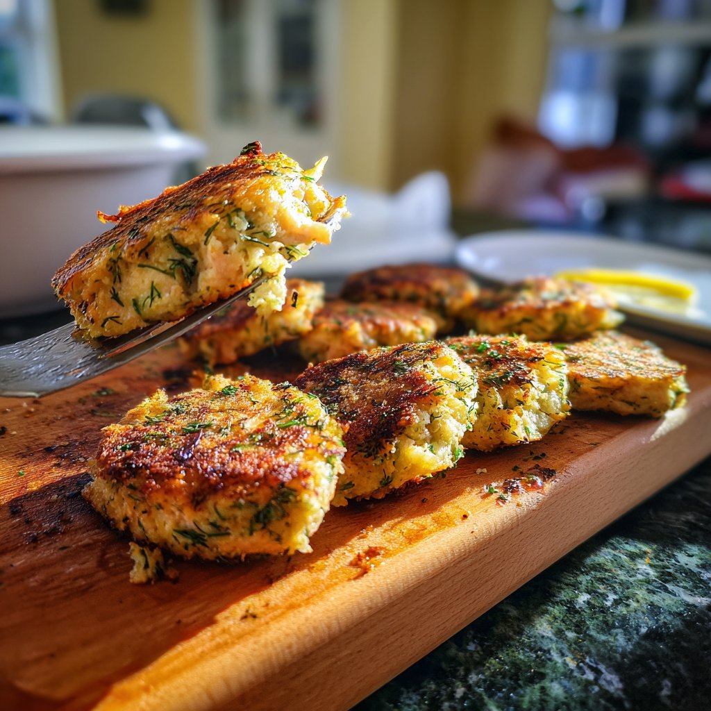 Kräuter-Lachs-Patties