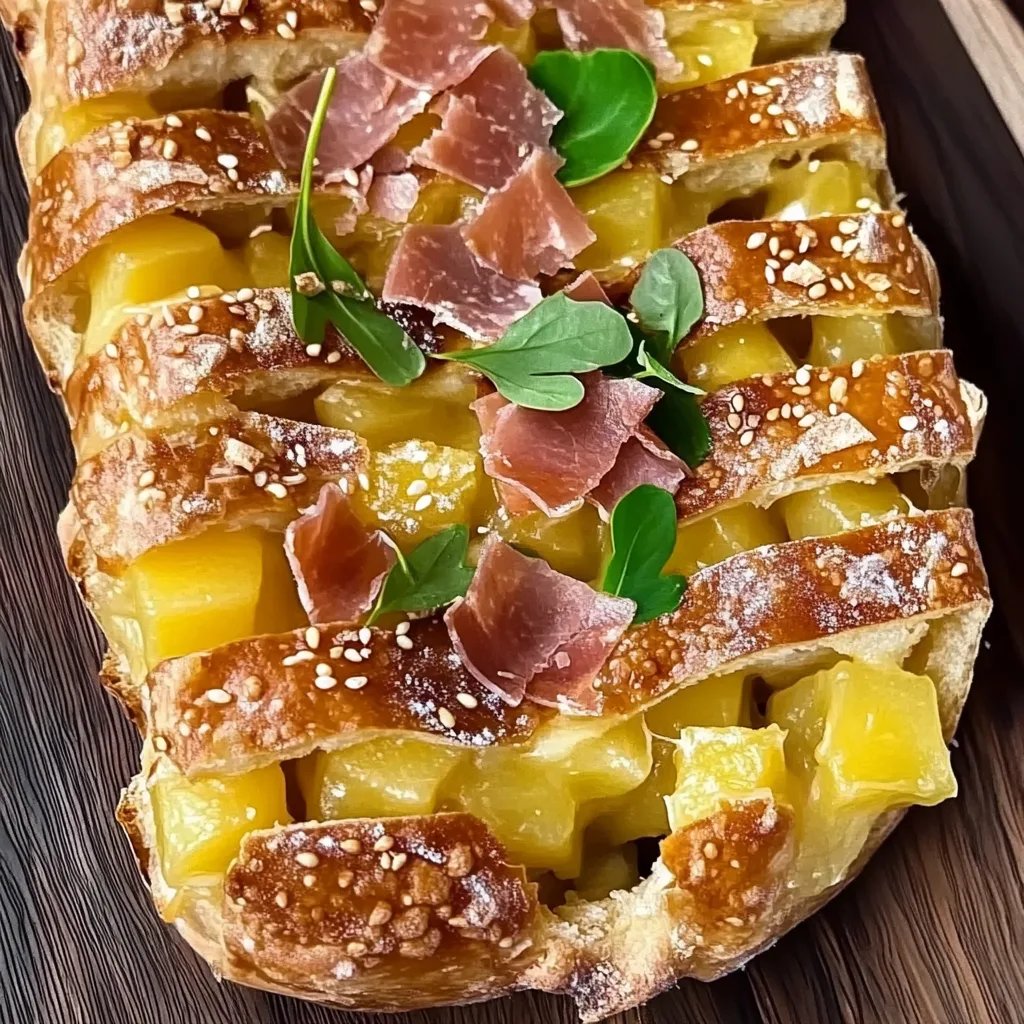 Blätterteig mit Kartoffeln, Speck und Käse: Ein Unglaublich Ultimatives Rezept für 4 Personen