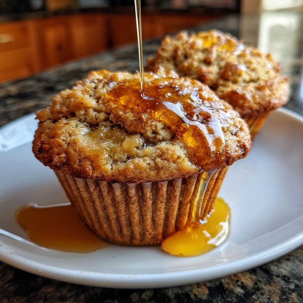 Bananen Ahorn Muffin Magie