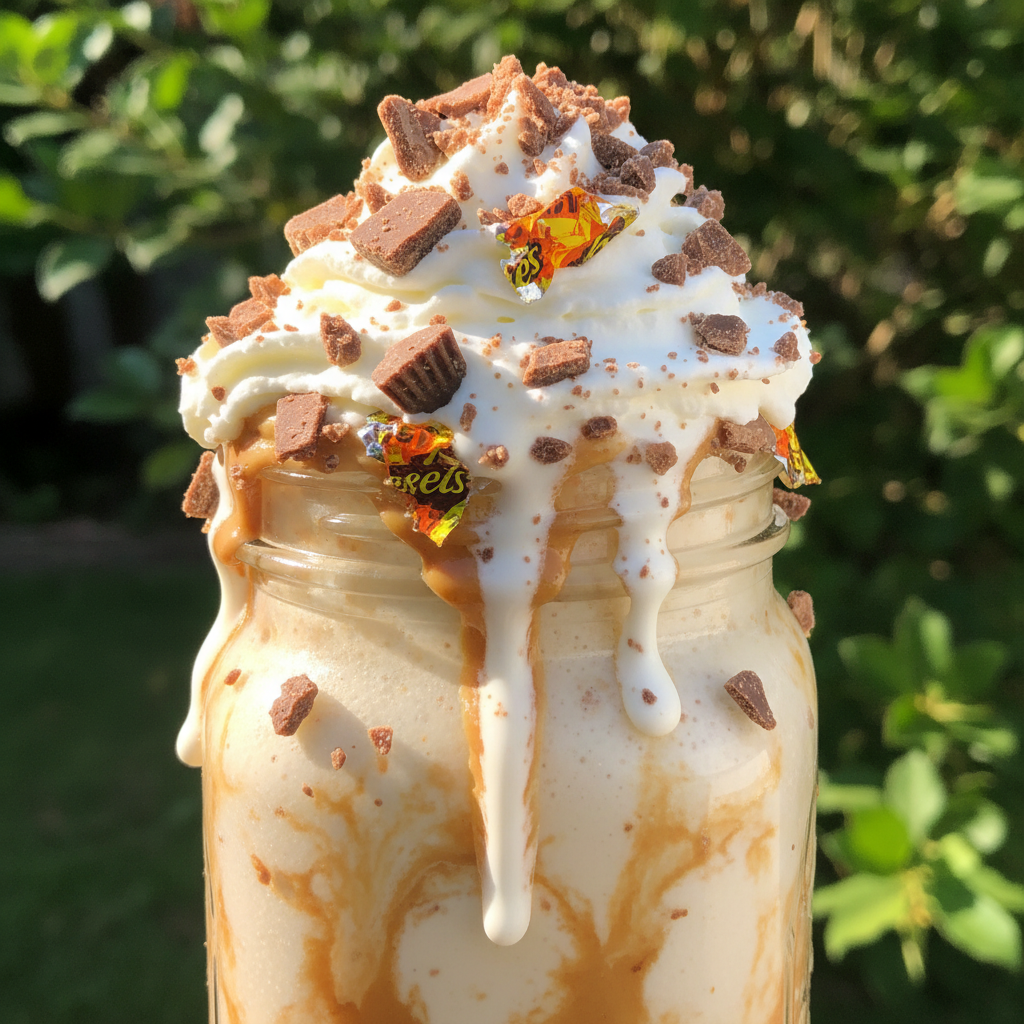 Vanille Reese’s Milchshake