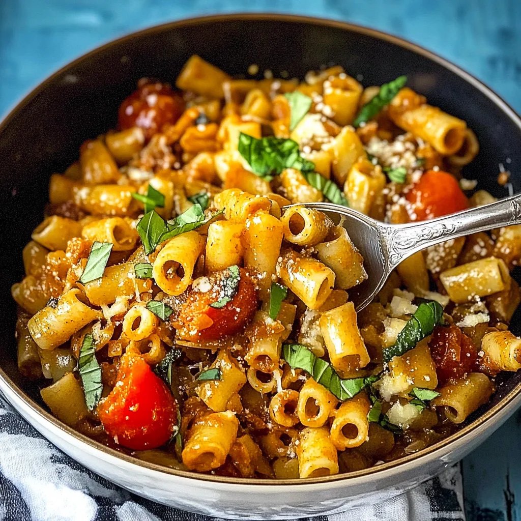 Pasta i en gryta med linser: Ett fantastiskt ultimata recept