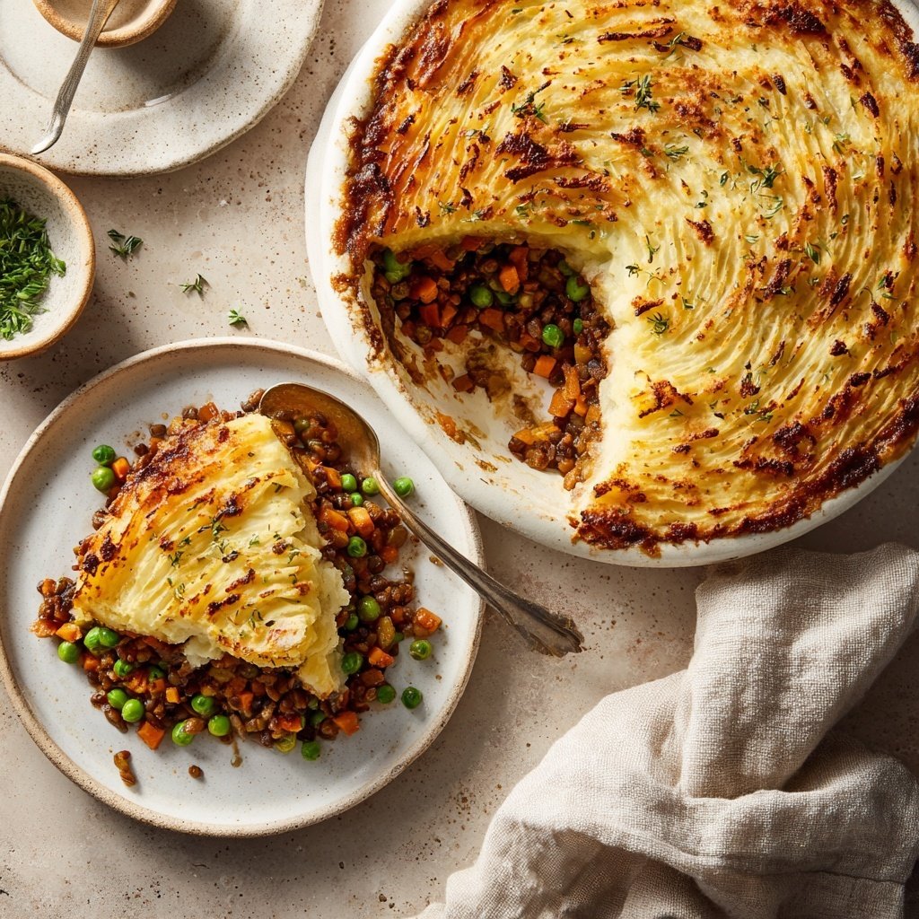Klassischer Gemüse Shepherd's Pie