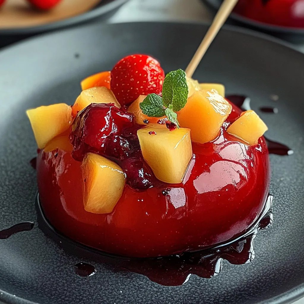 Liebesapfel - Rezept für kandierte Früchte