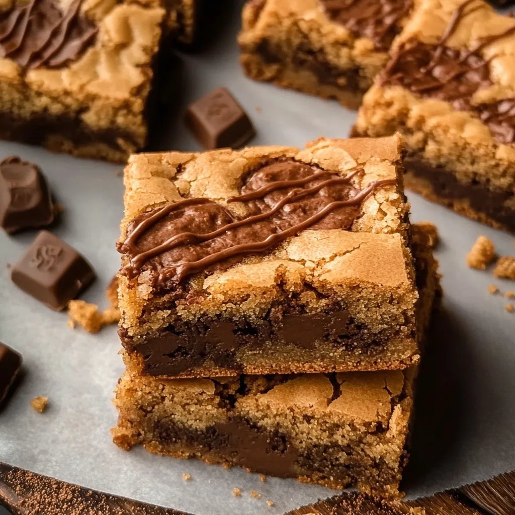 Biscoff Blondies