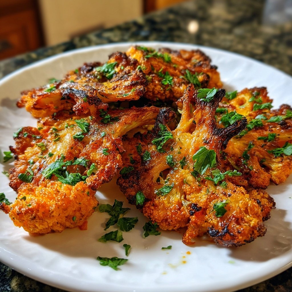 Buffalo Blumenkohl Flügel würzig