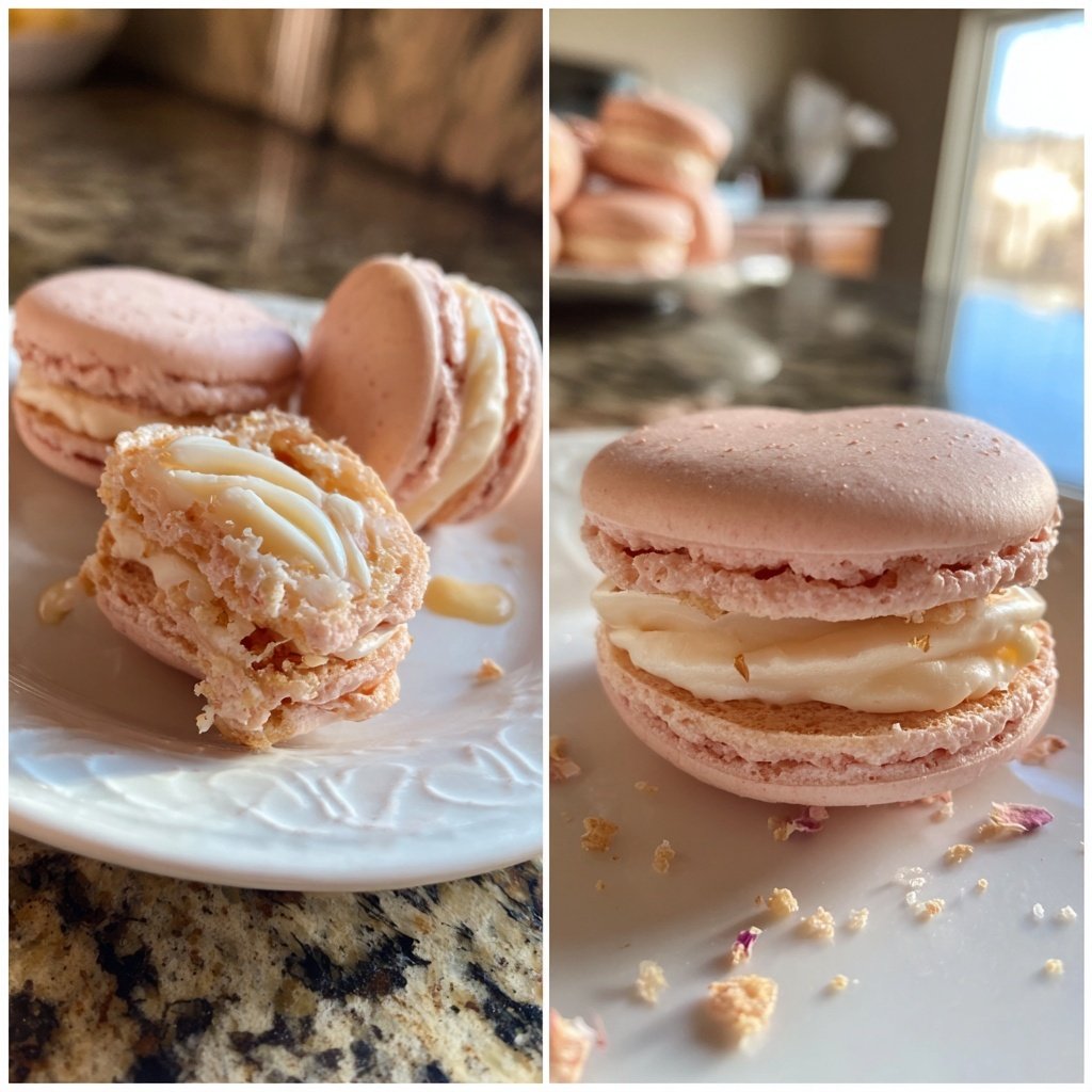 Botanica Rose Herz Macarons