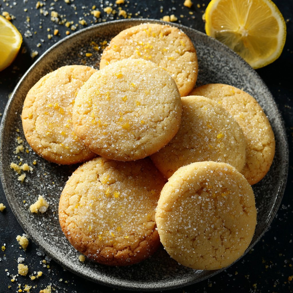 Honig-Zitronen-Zuckerplätzchen