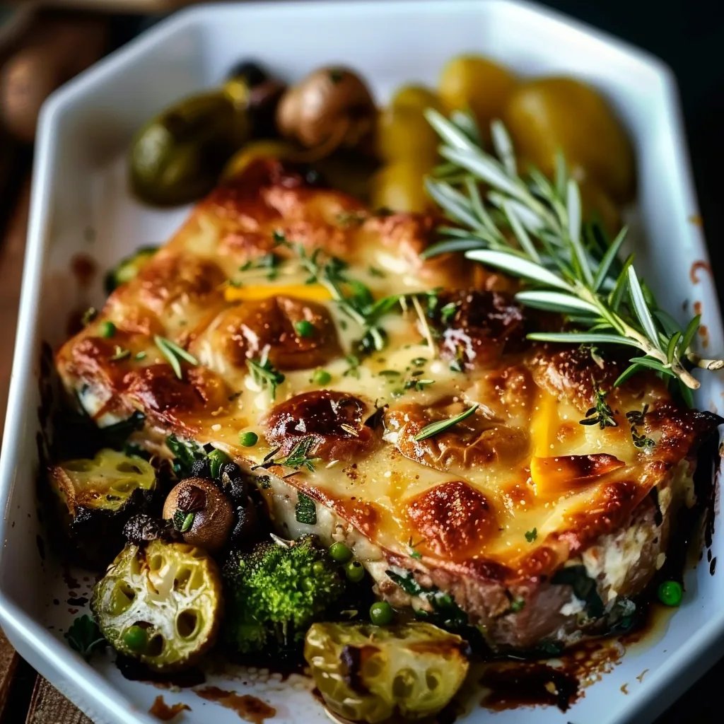 Rosenkohl-Kartoffel-Auflauf