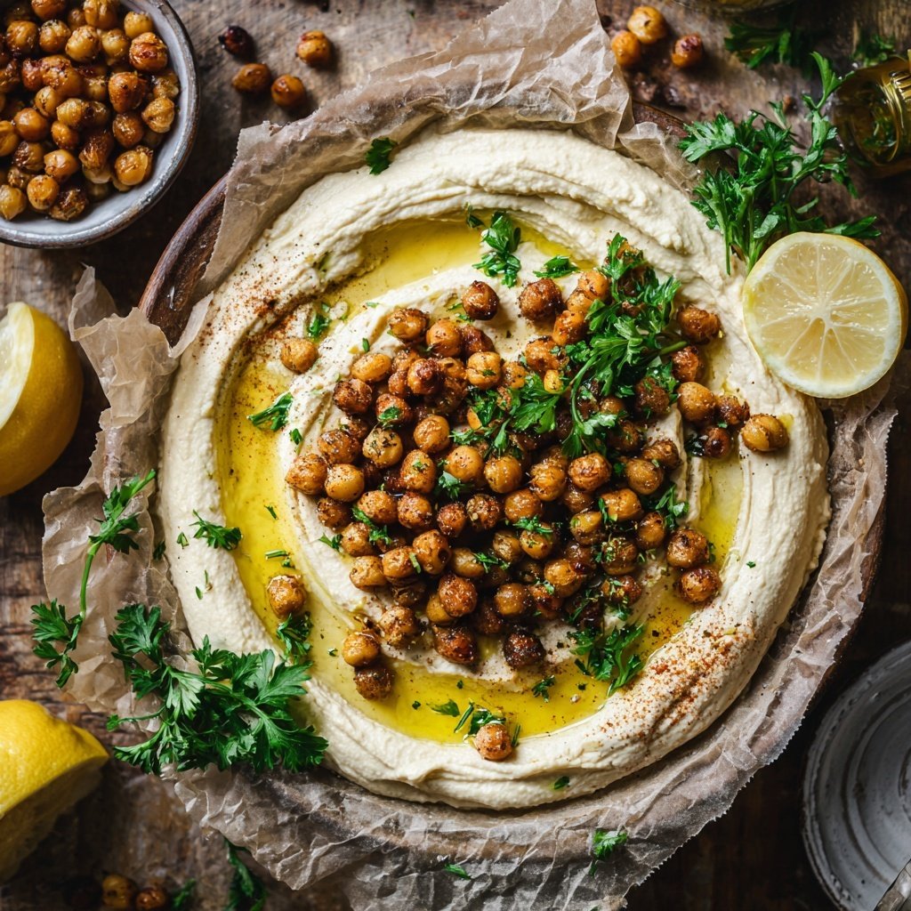 Mediterrane Hummus Platte