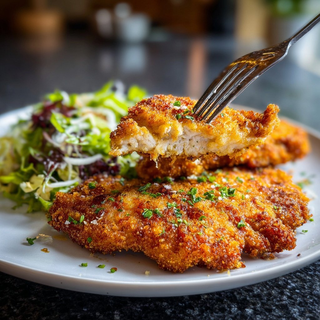 Wiener Schnitzel Feldsalat Komplett