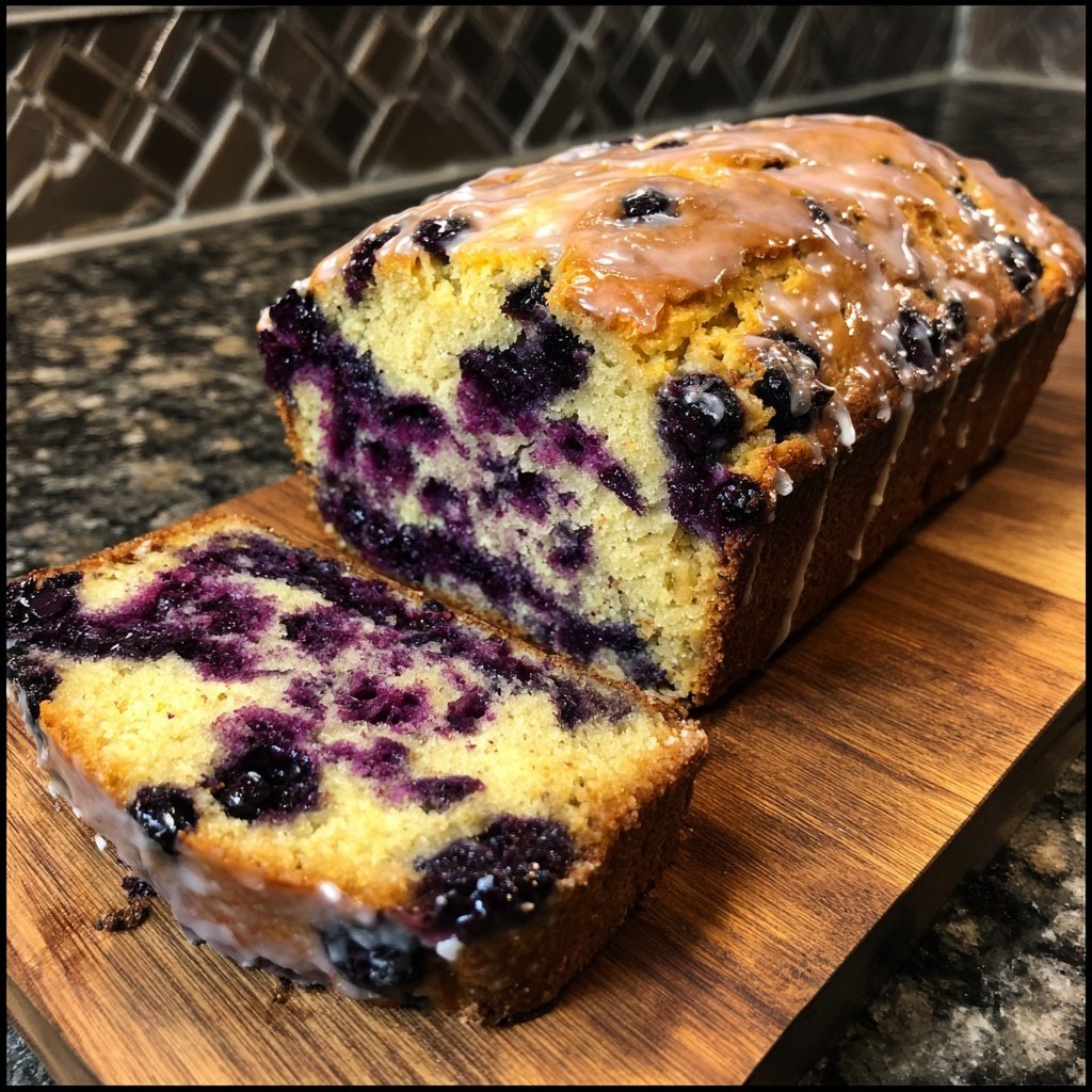 Frühlings Blaubeeren Zitrone Sauerteig Brotrezept