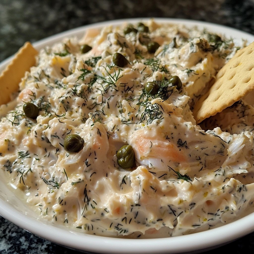 Geräucherter Lachs Dip