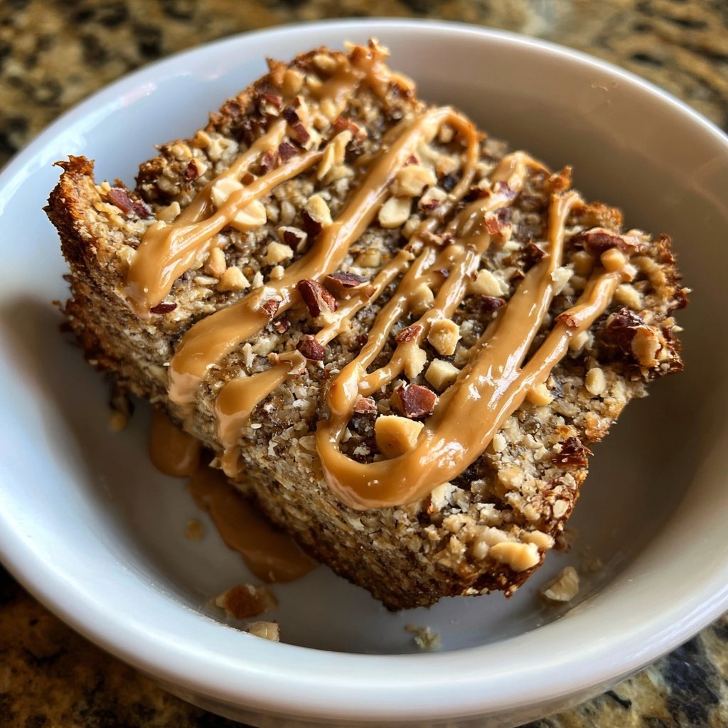 Erdnussbutter Protein Hafer